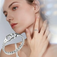 Yinguo Metal Ring ženski modni antikni francuski poklon za žene Ženski personalizirani jednostavni prsten