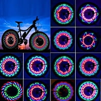 Yuedong Biciklistička svjetlost LED vodootporna Bicikl Govorna lampa guma s dvostrukim LED i varijabilnim