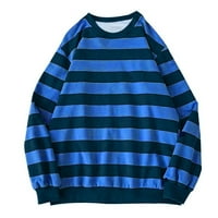 Fanxing Aerodreni Žene Muškarci Slanje džemperi Striped Vintage Prevelike duksere Plus Veličina Unise