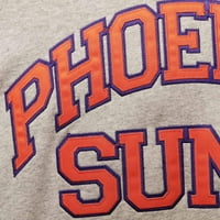 Muški Mitchell & Ness Steve Nash Heather Sivi Phoeni Suns Big & Vill Naziv i broj pulover Hoodie