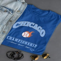 Majica u obliku sportskog stila u Chicagu, žene -image by shutterstock, ženska 5x-velika