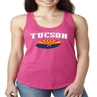 Normalno je dosadno - Ženski trkački rezervoar, do žena Veličina 2XL - zastava Tucson Arizona