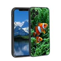 Kompatibilan sa iPhone Pro telefonom, FISH-2- CASE Silikon zaštitom za TEEN Girl Boy Case za iPhone