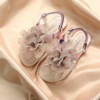 Yinguo Cipele Ležerne sandale za bebe Princeze čvrste cipele Dječje djece Toddler cipele za bebe ružičaste