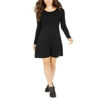 Style & Co Ženska rebrasta džemper sa crnom veličinom pl