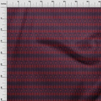 Onuoone Georgette viskoza Tkanina Geometrijska Ikat Ispiši šivanje tkanine BTY Wide