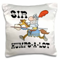 3drose Smiješni vitez Sir Gumps Mnogo - jastuk, po