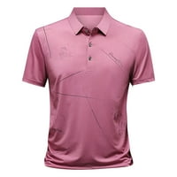 Yubnlvae muške majice kratkih rukava redovne fit casual poslovne golf majice za muškarce