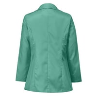 SIMPLMASYGENI BLAZERS za žene Poslovni casual kapute za žene Blazers Vjetrootporni kaput Kaputi kaputi