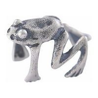 Sterling srebrne životinjske uši na minđuše naušnice Vintage Minđuše