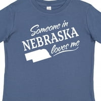 Inktastic nekoga u Nebrasci voli mi poklon majicu malih majica malih majica ili mališana