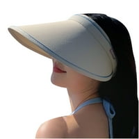 Ljeto uštedu čišćenja Sport sunčevi šeširi za žene Čvrsti vanjski šešir podesivi vrhunska kapa sa širokim