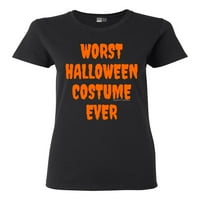 Najgori kostim za Halloween ikad smiješna majica