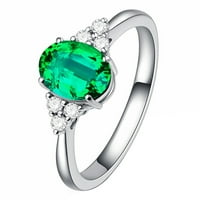 CHAOLEI prsten za žene Trendy Bule Diamond Bridal Angažov prsten za žene, djevojke