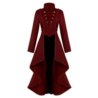 Kostimi za brisanje za Noć vještica Ženska retro književna uboda pune boje modne casual duljine dugih