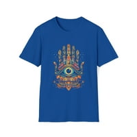 Hamsa Hand Unise Softstyle majica koja vidi nadahnuće očiju Hipie Boho
