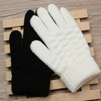Žene Muškarci Zimske meke pletene rukavice zaslon za dodir Texting Capacitivni pametni telefon