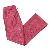 Kakina s klirensa ženske hlače za ljeto ženske modne ljetne čvrste povremene džep elastične struke duge