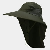 Ribolovni šešir s poklopcem vrata, zaštita od sunca planinarski šešir za muškarce za muškarce safari