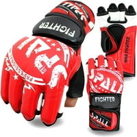 SPALL PRO rukavice - Unizne rukavice za UFC, rukavice od pola prsta, podesivi ručni zglob UFC rukavice