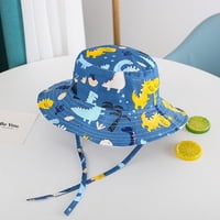 Beba sunčana šešir crtani cvjetni zaštitni bazen zaslon za zaslon za sunčanje plava