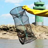 Veliki automatski preklopni prijenosni ribolov neto zamka sa patentnim zatvaračem Spring Cage za škampe