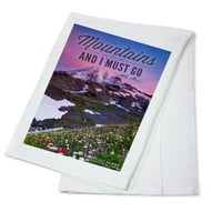 Nacionalni park Mount Rainier, Washington, planine zovu i moram ići pritisnutim
