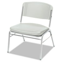 IceBerg Enterprise Grupa n Spremna serija Big & Visoka stolica za slaganje, platinasto srebro, 4 karton