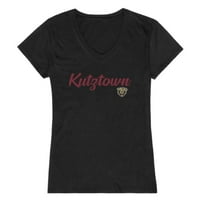 Univerzitet Kutztown of Pennsylvania Zlatni medvjedi ženske skripte The majica siva mala