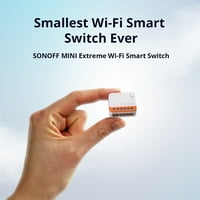 MiniR WiFi Smart Switch 2-smjerni prekidač svjetla s vremenom funkcijom, mini r prekidač