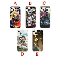 Demon Slayer Anime Cute Soft Four futrola za iPhone Pro Plus XR XS 5 5S SE Plus 6s