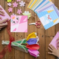 Postavite dječji origami papir Dječji obrazovni dječji igrački interaktivni origami papir