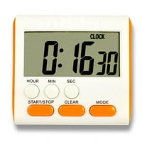 Višestruki timer za kuhanje LCD digitalni prikaz Izbroj narančasta