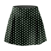 Suknje za žene Mini suknje za žene Ženske ležerne printe Tenis suknja Yoga Sport Active suknje Skrart