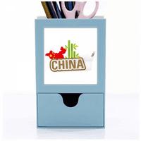 Kina Mapa Brown Kineski gradski stol isporučuje karticu držača organizatora