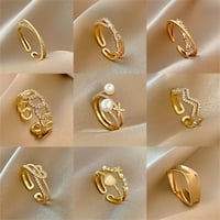 Luksuzni cirkon kameni prsten za žene