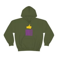 Istomišljeni purp hoodie