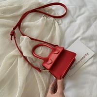 Toyella Fashion Mini mala torba za torbu za remenu Messenger torba Mala crvena