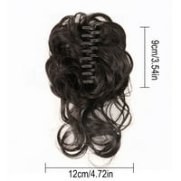 Ženska modna perika sintetička kosa delilikat kose kose kopče za kosu