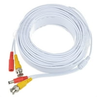 BOO bijela 100FT BNC produžena zamena kabela za Wisenet SDH-B84045BF Sigurnosni sistem