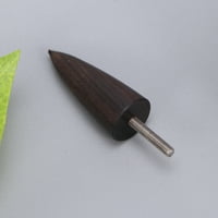 Rosarivae DIY Ebony kožni sahirkir Sledeni bušilice Drveni električni polirani alat za glavu