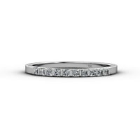 IOLIT i dijamantni zaručnički prsten i set za vjenčanje 1. CT TW u 14K bijelo zlato .Size 8.0