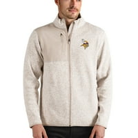Muška antigua zobena kaša Minnesota Vikings Fortune Full-Zip Jacket