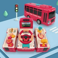 Bebe muzička igračka crtani autobus Edukativno učenje beba igračke za bebu kreativnu predstavu