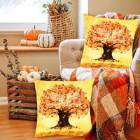 Zahvaljujući jesen Početna Sofa Cover Decor jastuk Jastuk satenski jastuci