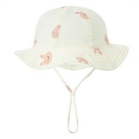Caveitl 3-12Moneths Toddler Baby Ljeto Zaštita od sunca Modni print Vanjski šešir za sunčanje Slatka