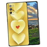 Kompatibilan sa Samsung Galaxy Note 5G Telefon futrola, Ljubav-Heart Case Muškarci Žene, Fleksibilan