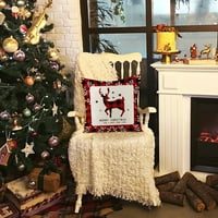 Vrijeme i trup jastuka pokriva božićni jastuk sa litenim lutkama patuljak GNOME goblin rešetka božićna
