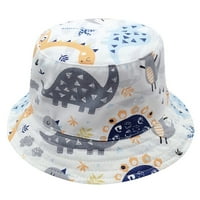 Dječji šeširi kape ljetne djece bebi dječaci crtani dinosour upf zaštita od sunca šešir kašike