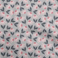 Onuone pamuk fle sive tkanine cvjetni pletiv odjeću prekrivajući tkaninu za ispis sa dvorištem široko